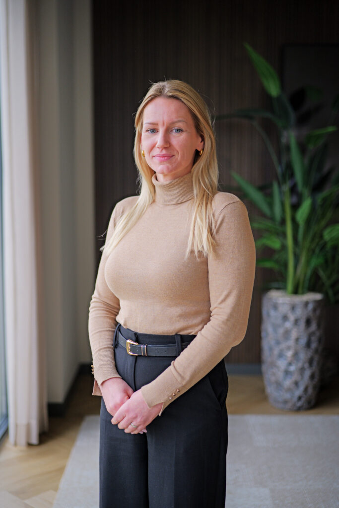 Potret van Nina Vuksa.